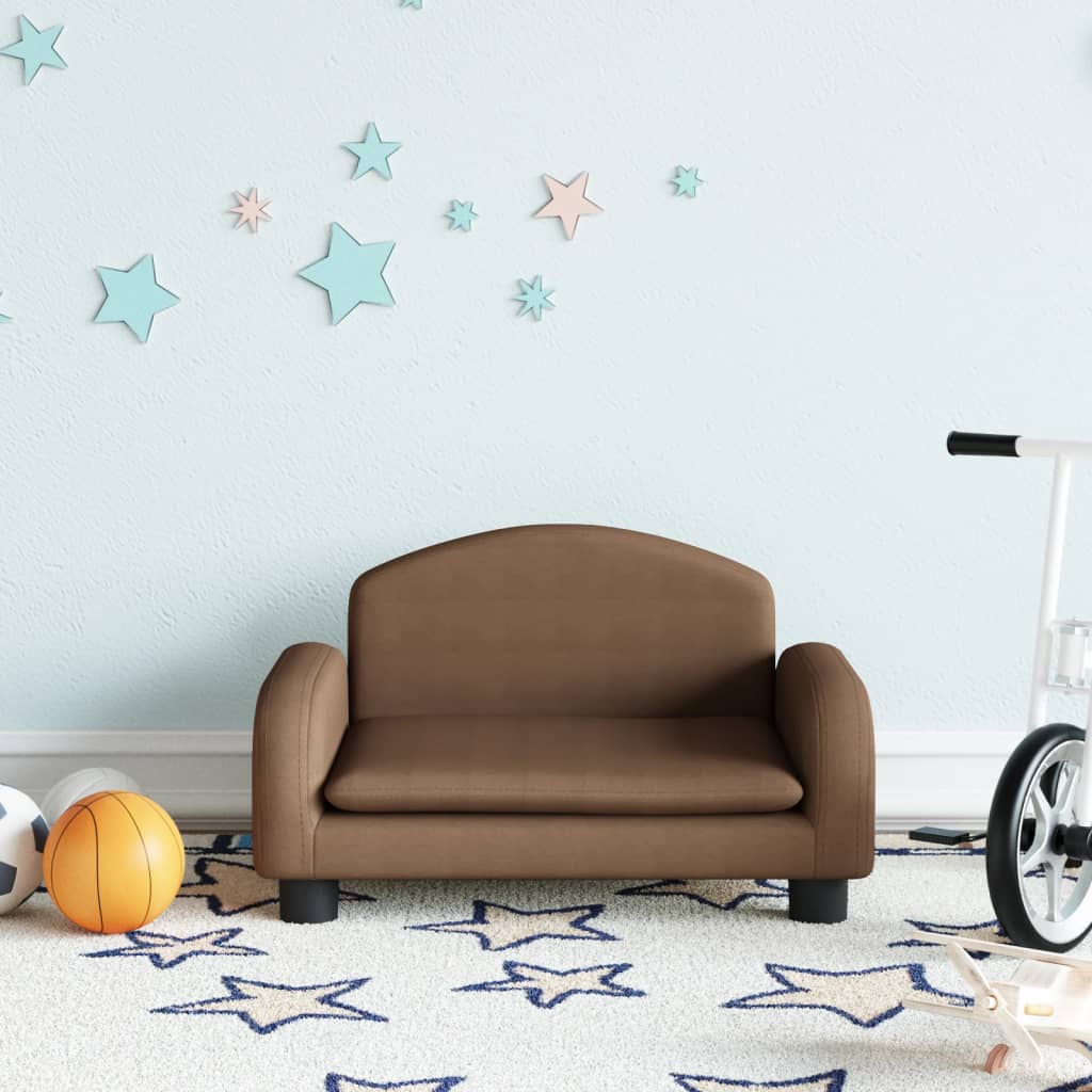 Kindersofa Stoff in verschiedenen Größen und Farben - Yekta