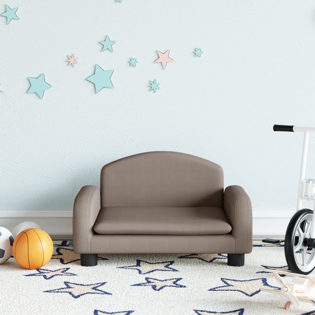 Kindersofa Stoff in verschiedenen Größen und Farben - Yekta
