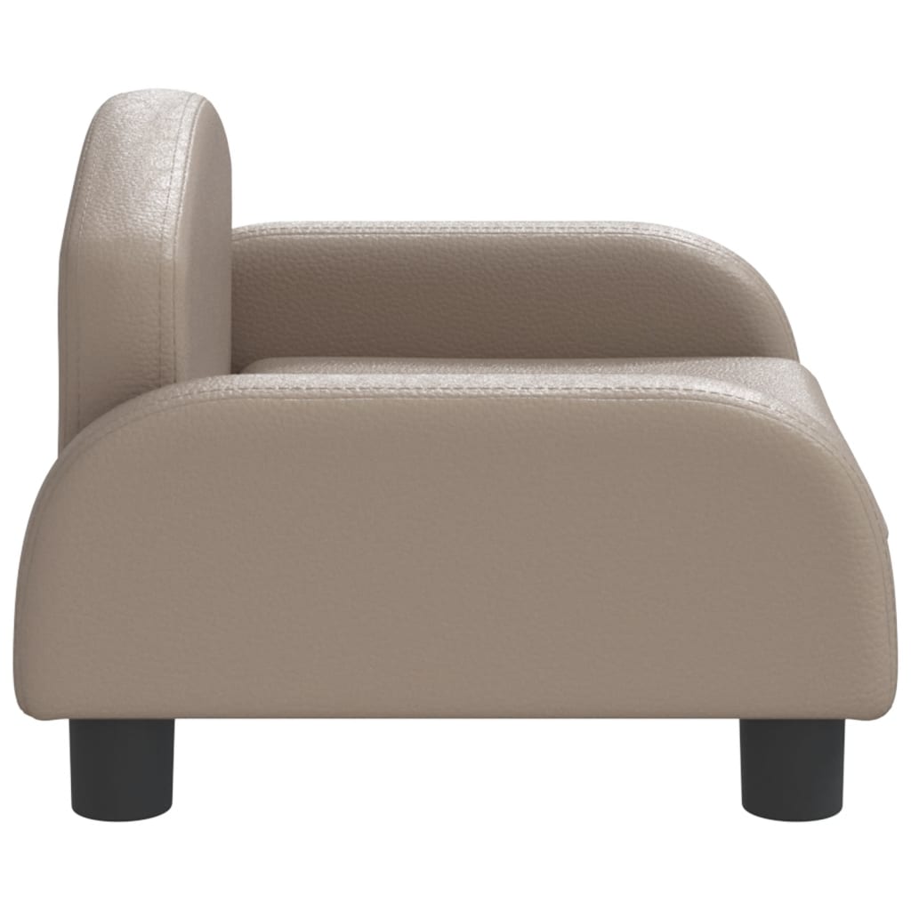 Kindersofa Kunstleder 50x40x30 cm und 70x45x30 cm in verschiedenen Farben - Yekta