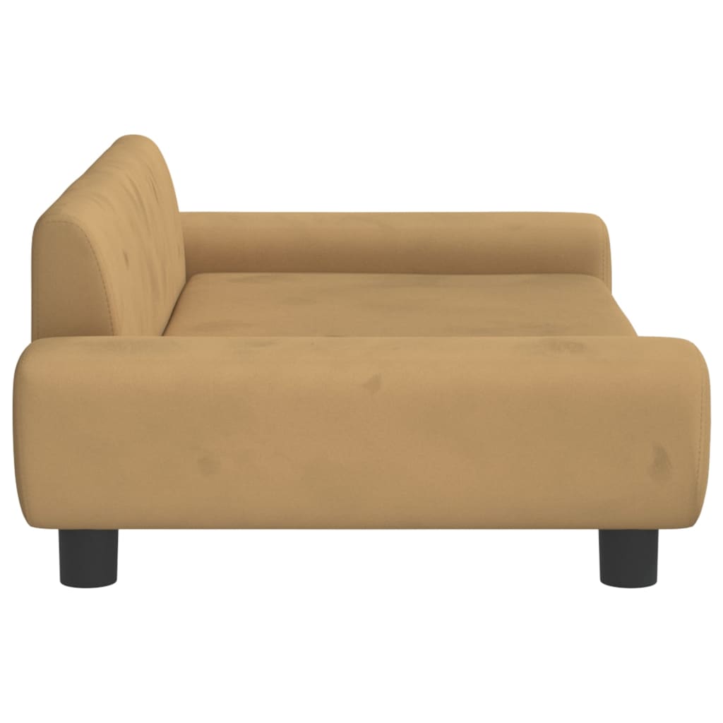Kindersofa Samt 100x54x33 cm und 70x45x33 cm - Verschiedene Farben verfügbar - Yekta
