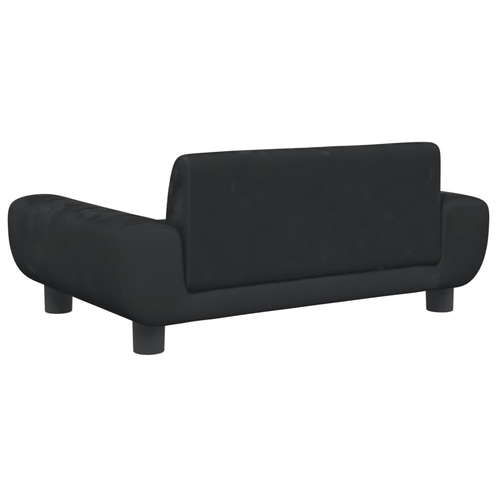 Kindersofa Samt 100x54x33 cm und 70x45x33 cm - Verschiedene Farben verfügbar - Yekta
