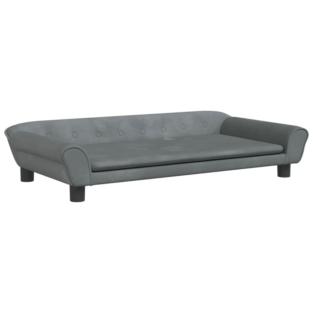 Kindersofa Samt 100x50x26 cm und 70x45x26 cm in verschiedenen Farben - Yekta