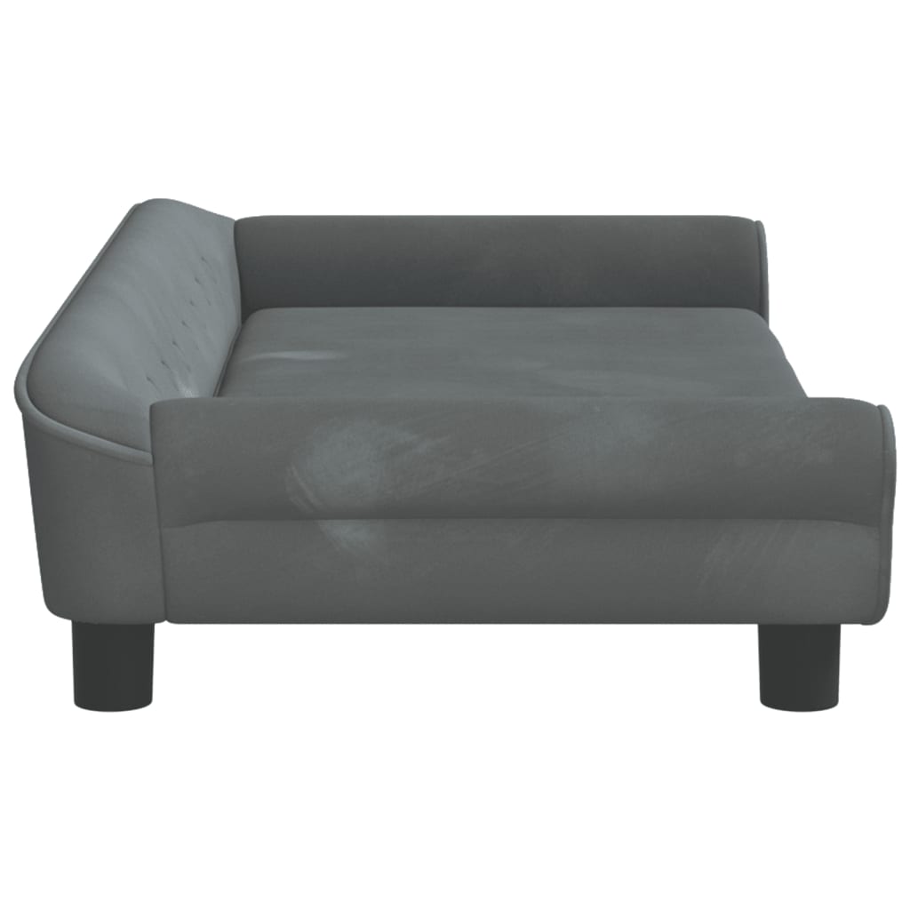Kindersofa Samt 100x50x26 cm und 70x45x26 cm in verschiedenen Farben - Yekta