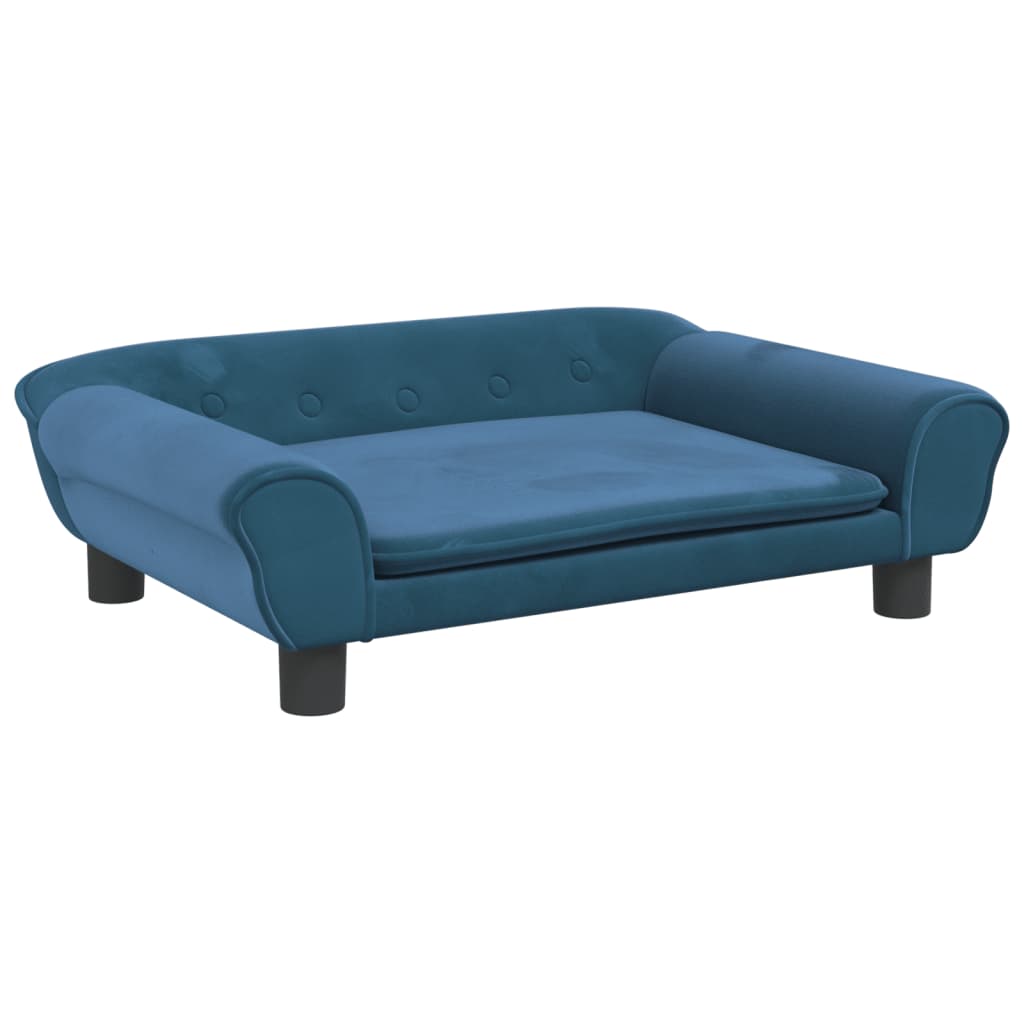 Kindersofa Samt 100x50x26 cm und 70x45x26 cm in verschiedenen Farben - Yekta