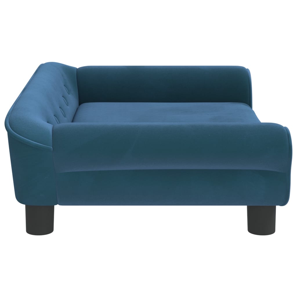 Kindersofa Samt 100x50x26 cm und 70x45x26 cm in verschiedenen Farben - Yekta