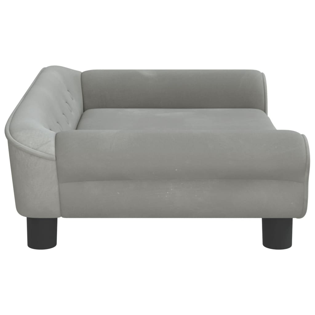 Kindersofa Samt 100x50x26 cm und 70x45x26 cm in verschiedenen Farben - Yekta