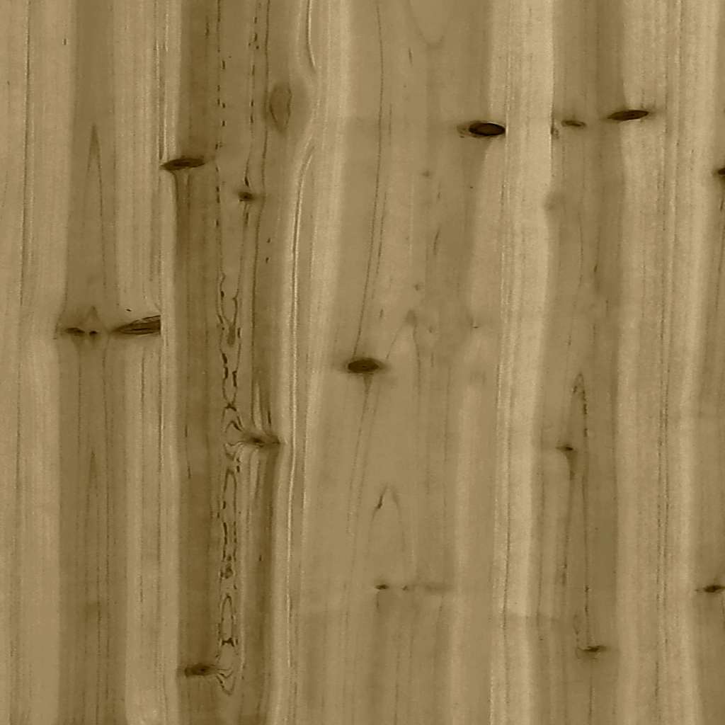 Spielturm mit Kletterwand aus imprägniertem Kiefernholz und Massivholz Douglasie