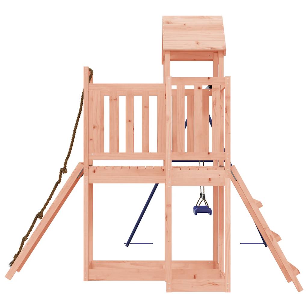 Spielturm aus imprägniertem Kiefernholz und massivem Douglasien- und Kiefernholz