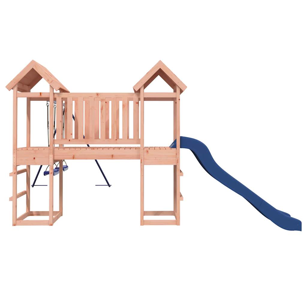 Spielturm Massivholz aus Kiefer und Douglasie, Imprägniertes Kiefernholz - Yekta