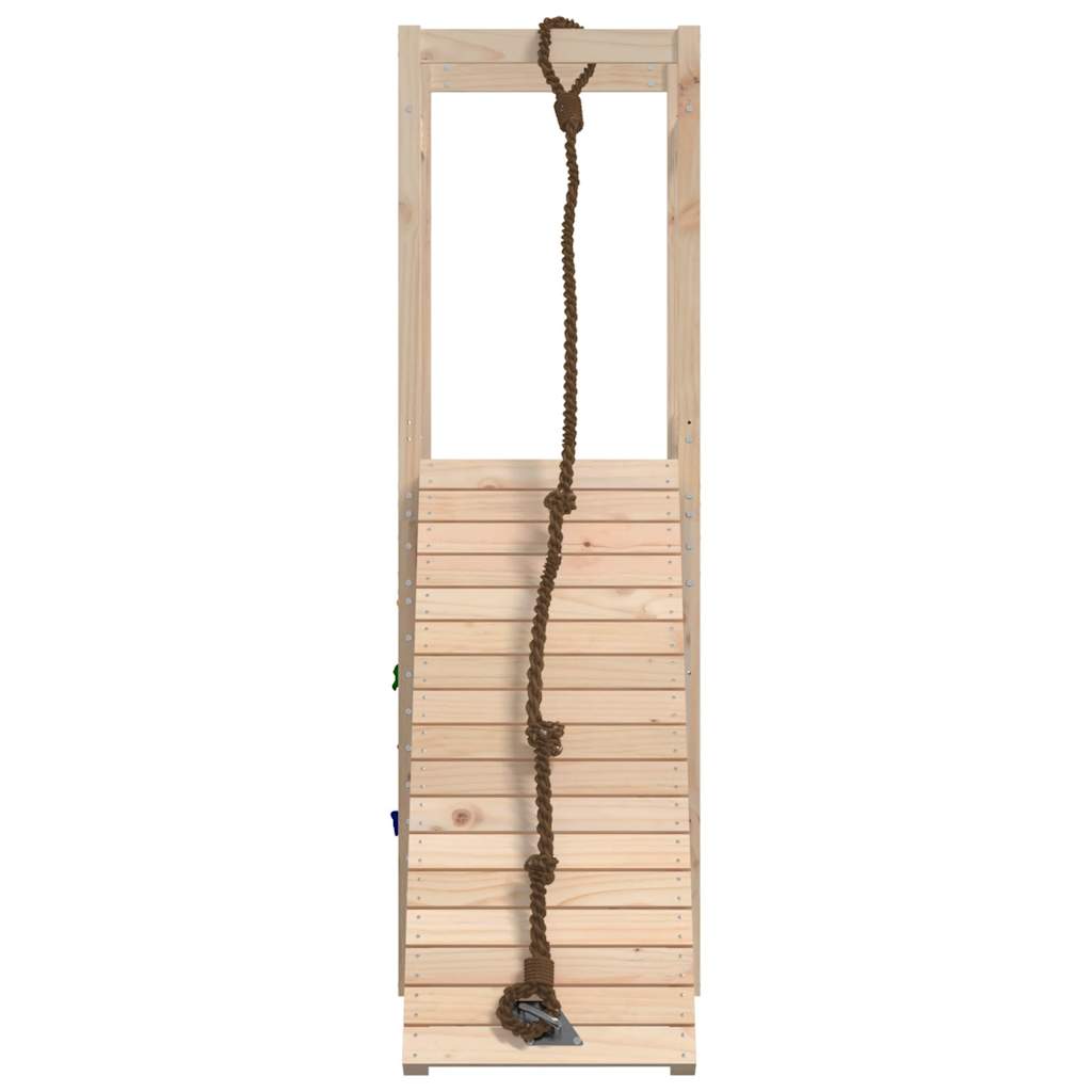 Spielturm aus imprägniertem Kiefernholz und massivem Douglasien- und Kiefernholz