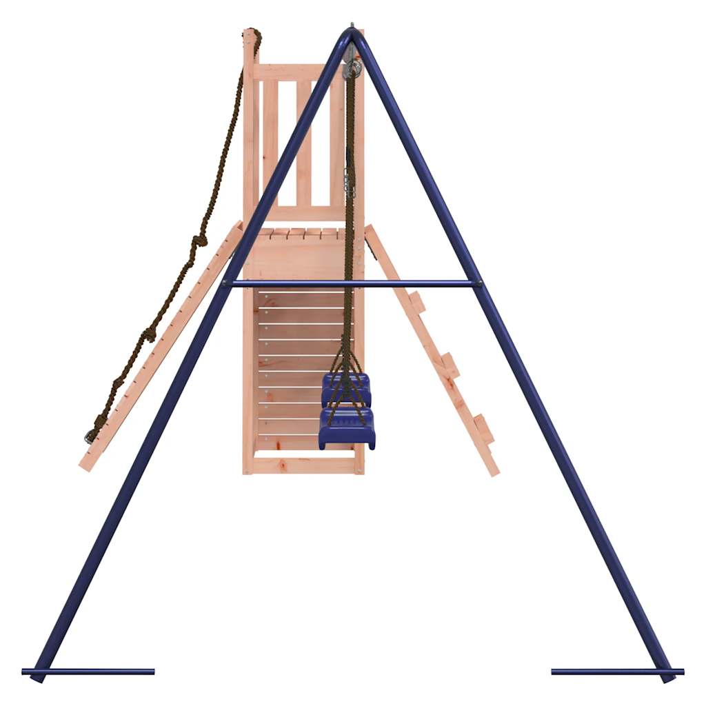 Spielturm aus imprägniertem Kiefernholz und massivem Douglasien- und Kiefernholz