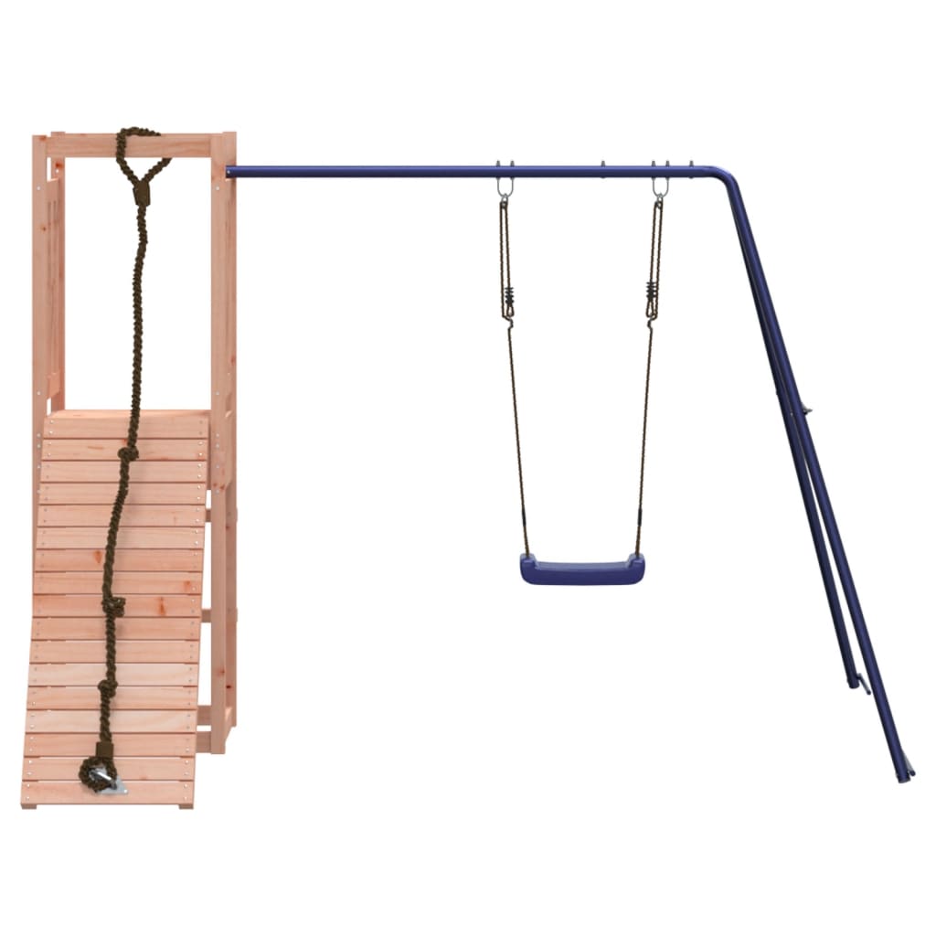 Spielturm aus imprägniertem Kiefernholz und massivem Douglasien- und Kiefernholz
