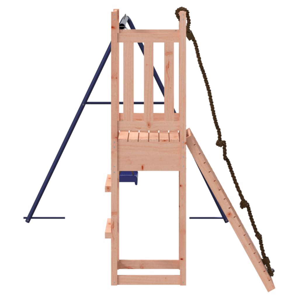 Spielturm aus imprägniertem Kiefernholz und massivem Douglasien- und Kiefernholz