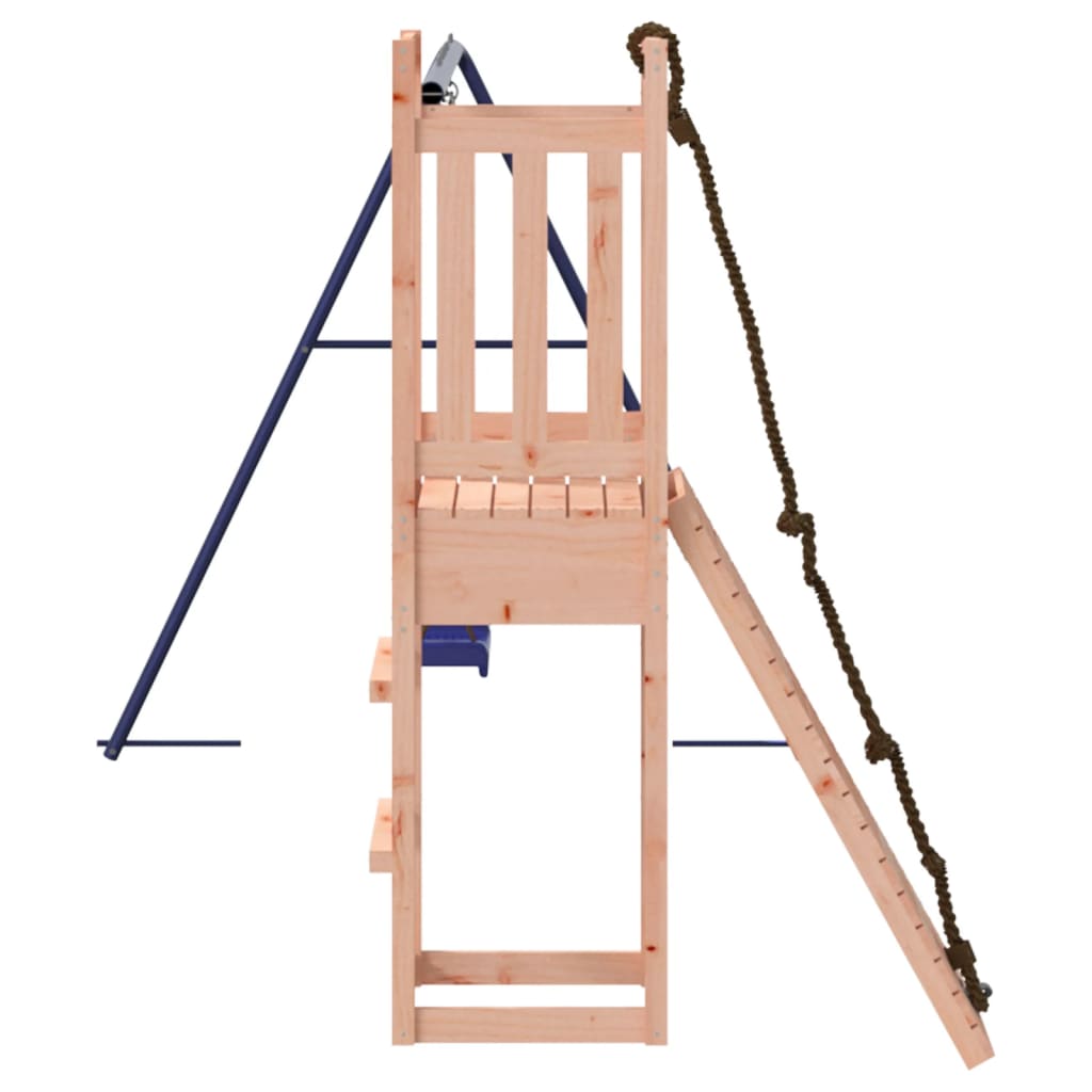 Spielturm aus imprägniertem Kiefernholz und massivem Douglasien- und Kiefernholz