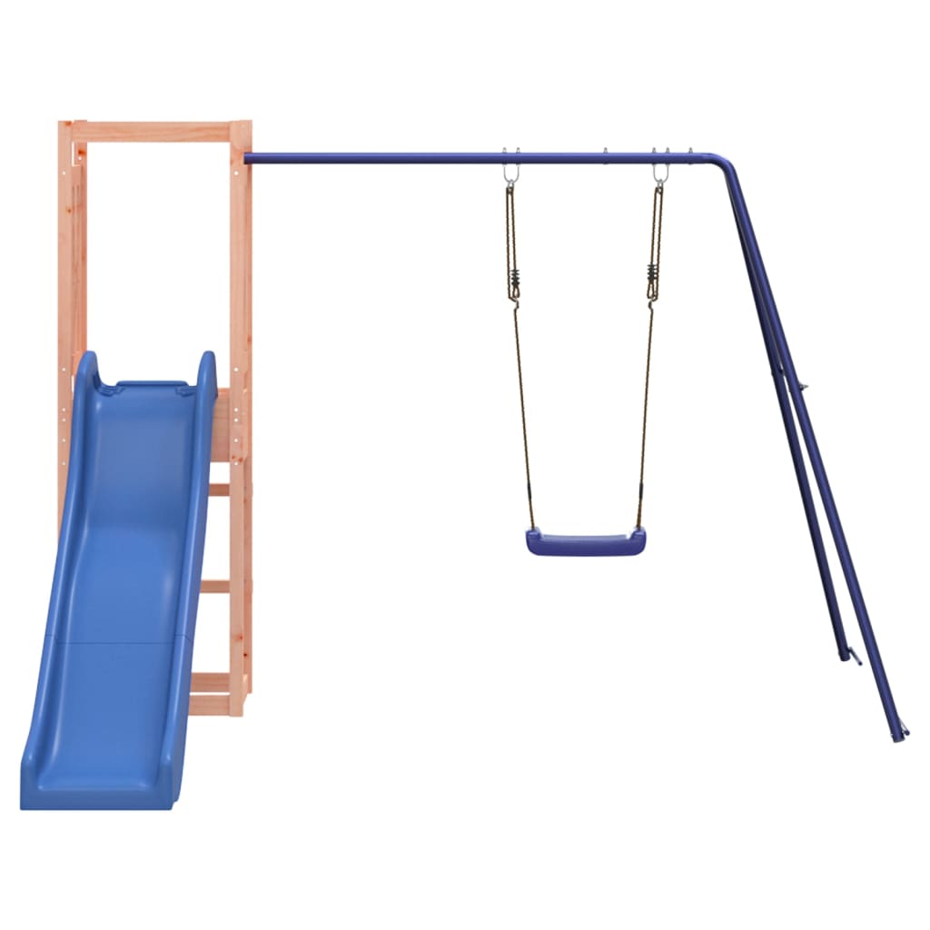 Spielturm aus imprägniertem Kiefernholz und massivem Douglasien- und Kiefernholz
