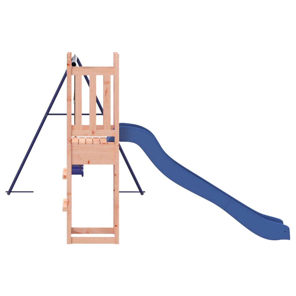Spielturm aus imprägniertem Kiefernholz und massivem Douglasien- und Kiefernholz