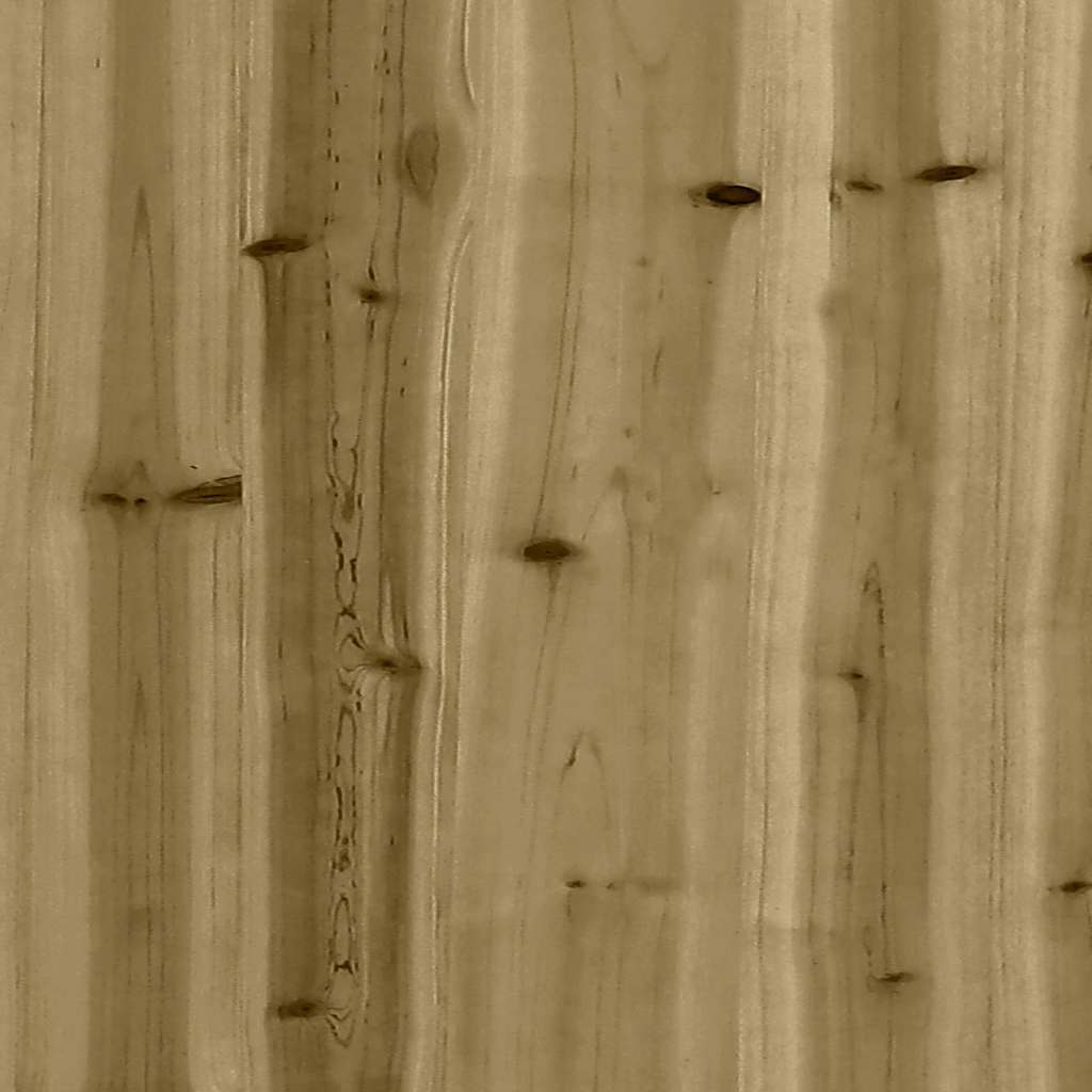 Spielturm mit Kletterwand aus imprägniertem Kiefernholz und Massivholz Douglasie