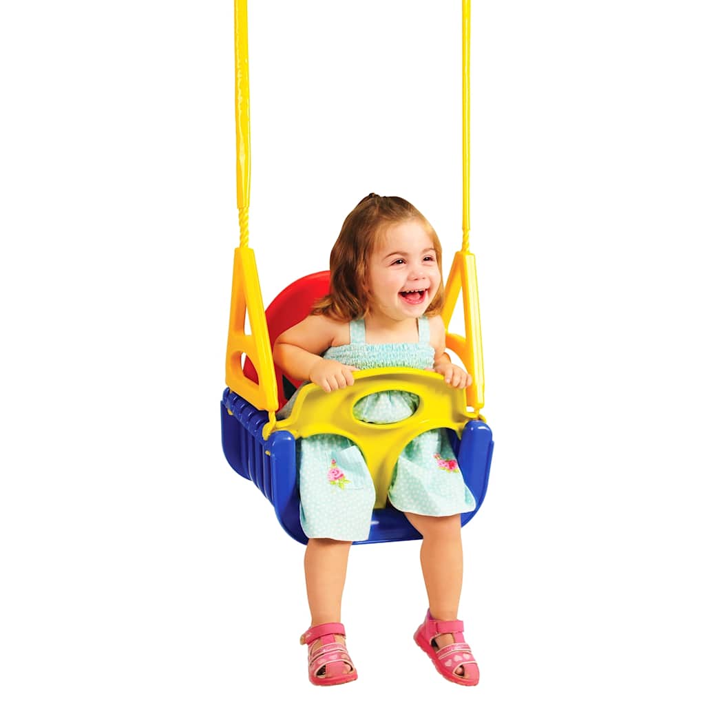 Schaukel 3-in-1-Schaukelsitz für Kinder 29x40x39,5 cm Polypropylen - Yekta