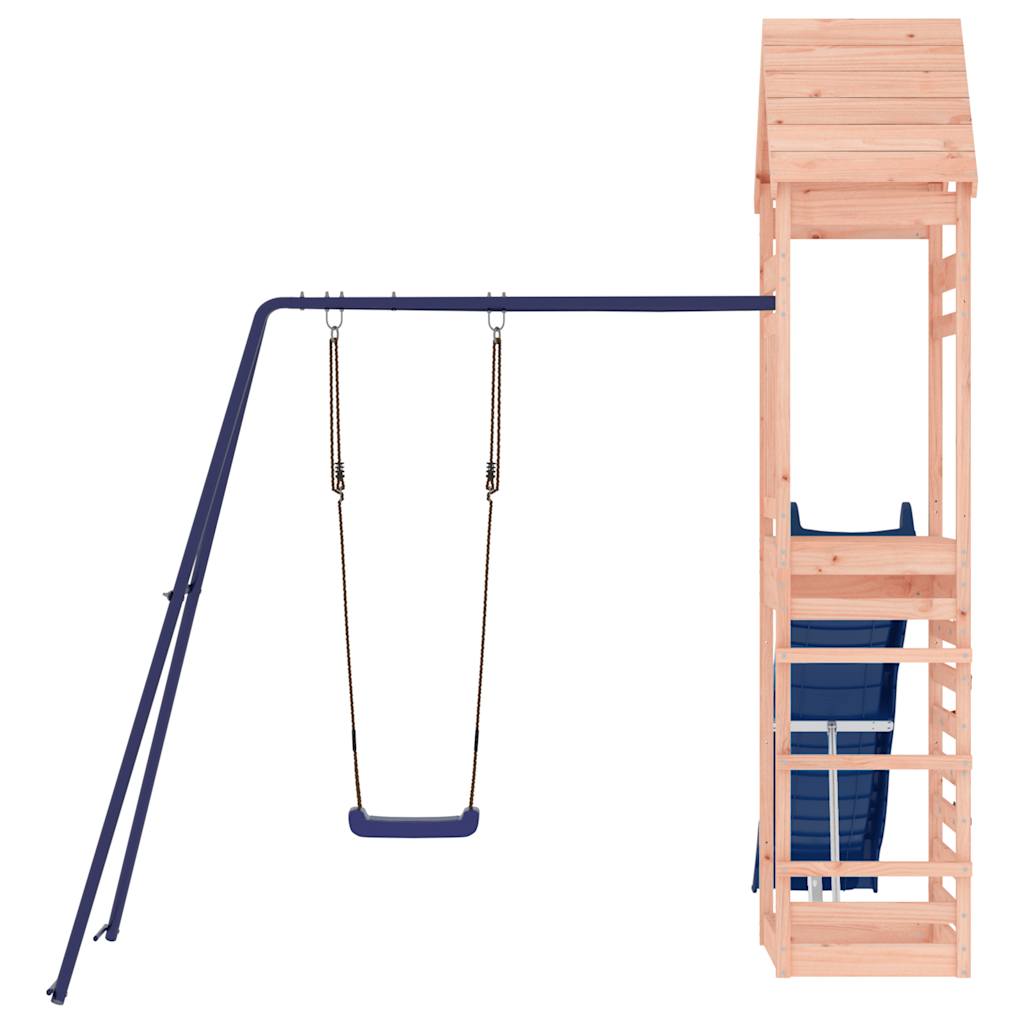 Spielturm aus imprägniertem Kiefernholz und massivem Douglasien- und Kiefernholz