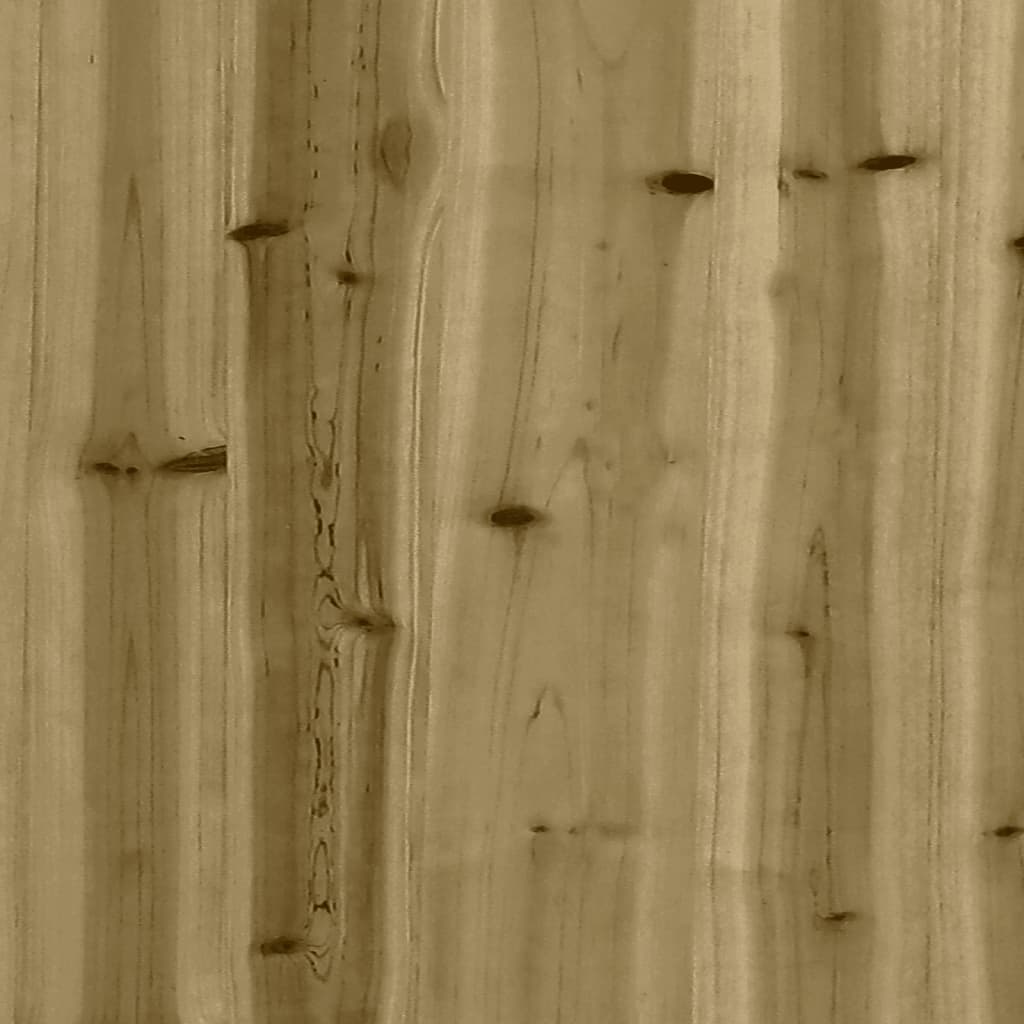 Spielturm mit Kletterwand aus imprägniertem Kiefernholz und Massivholz Douglasie