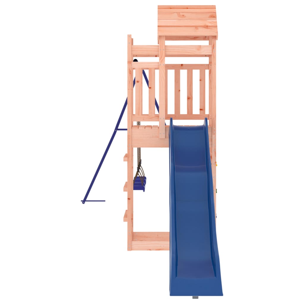 Spielturm aus imprägniertem Kiefernholz und massivem Douglasien- und Kiefernholz
