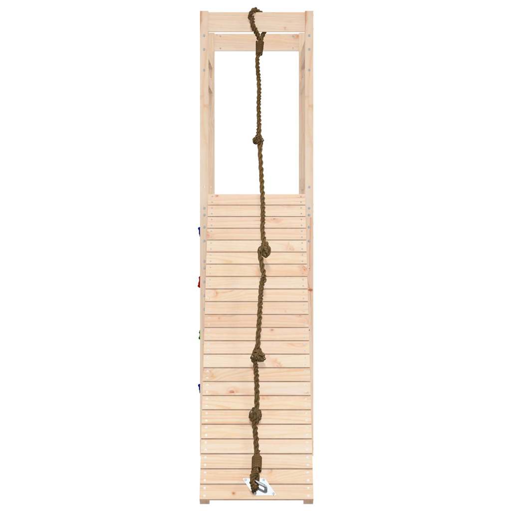 Spielturm aus imprägniertem Kiefernholz und massivem Douglasien- und Kiefernholz