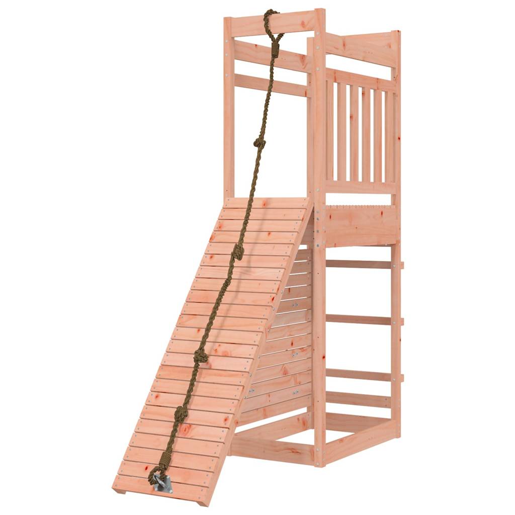 Spielturm aus imprägniertem Kiefernholz und massivem Douglasien- und Kiefernholz