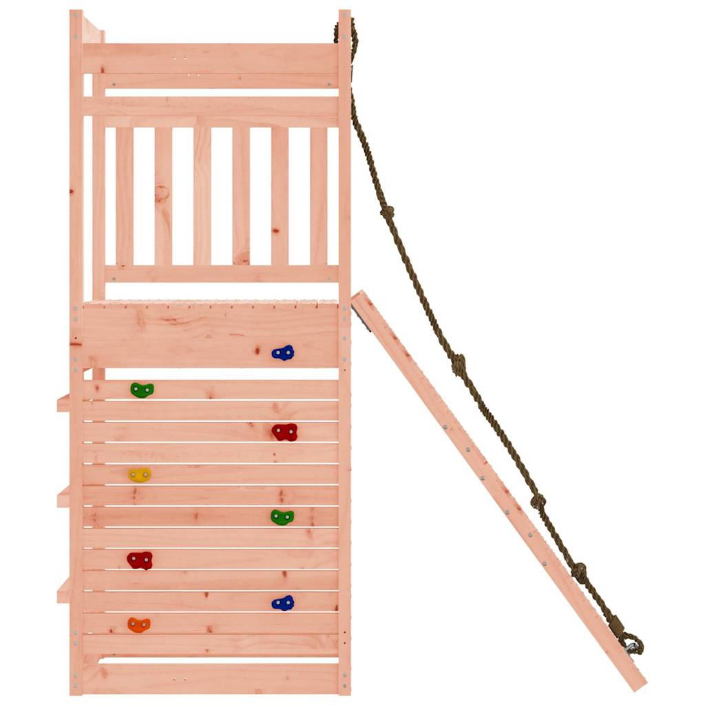Spielturm aus imprägniertem Kiefernholz und massivem Douglasien- und Kiefernholz