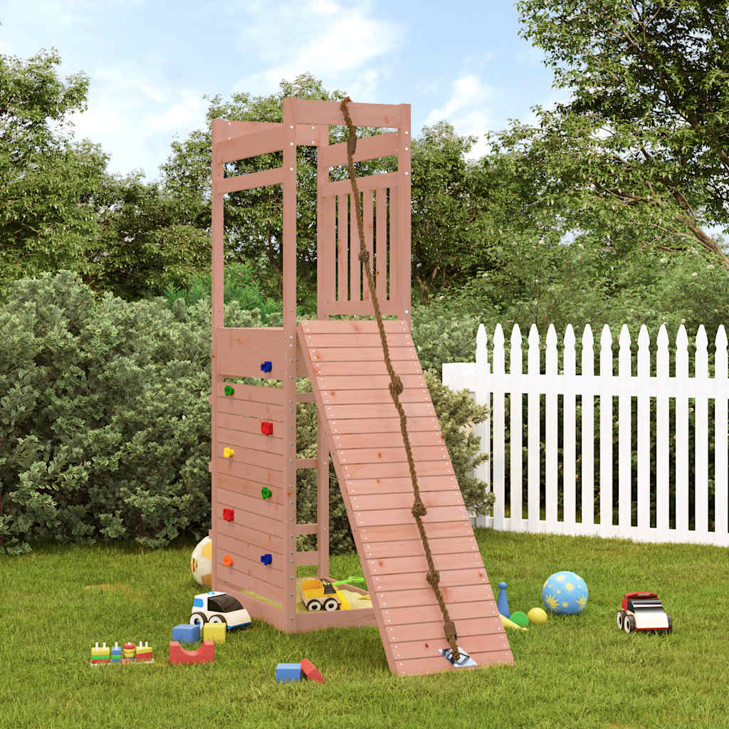 Spielturm aus imprägniertem Kiefernholz und massivem Douglasien- und Kiefernholz