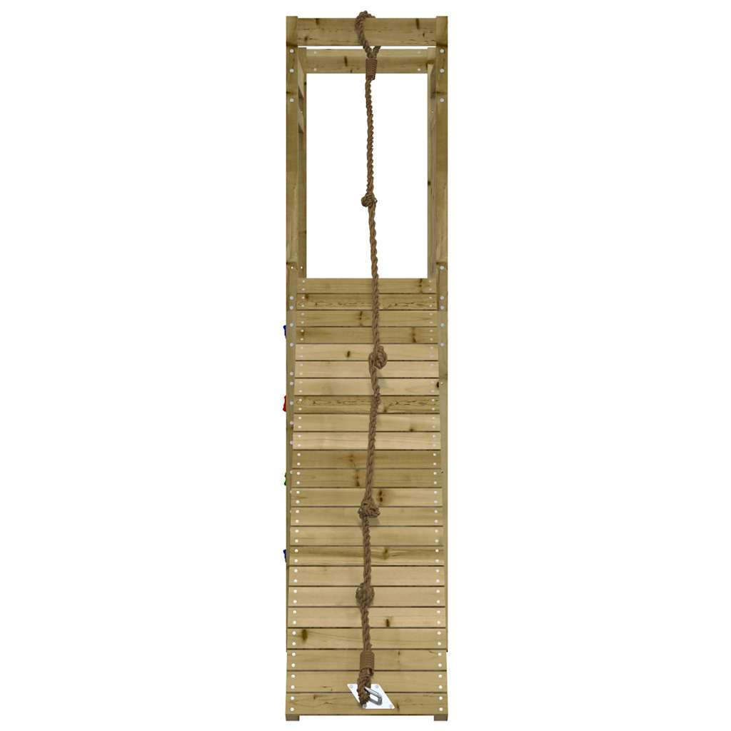 Spielturm aus imprägniertem Kiefernholz und massivem Douglasien- und Kiefernholz