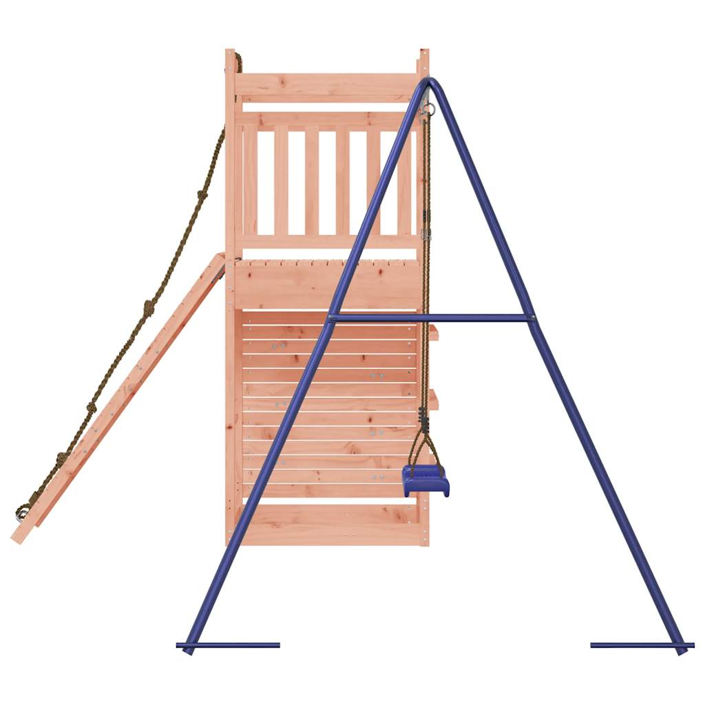 Spielturm aus imprägniertem Kiefernholz und massivem Douglasien- und Kiefernholz