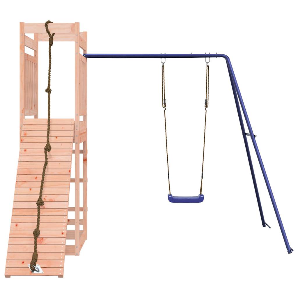 Spielturm aus imprägniertem Kiefernholz und massivem Douglasien- und Kiefernholz