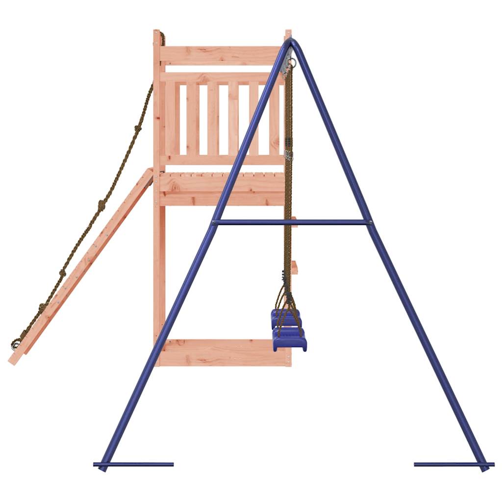 Spielturm aus imprägniertem Kiefernholz und massivem Douglasien- und Kiefernholz