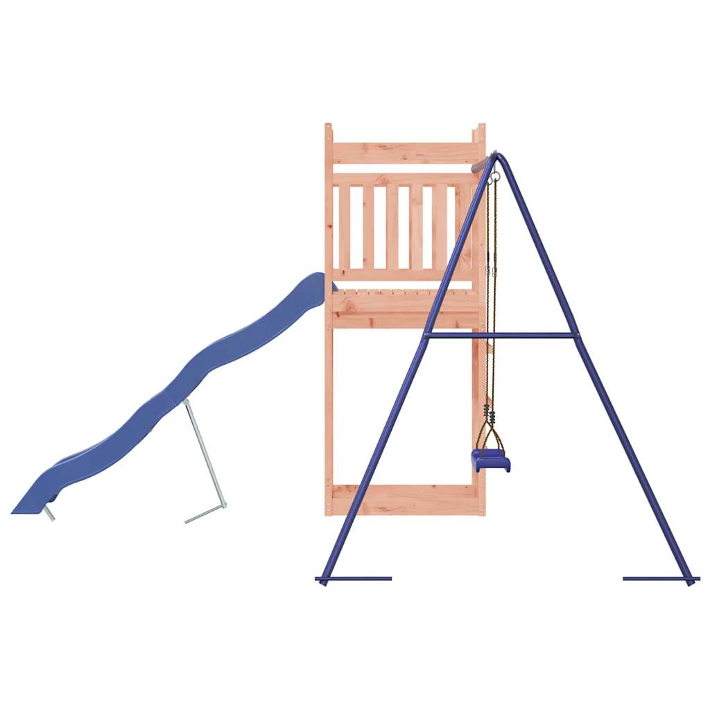 Spielturm aus imprägniertem Kiefernholz und massivem Douglasien- und Kiefernholz