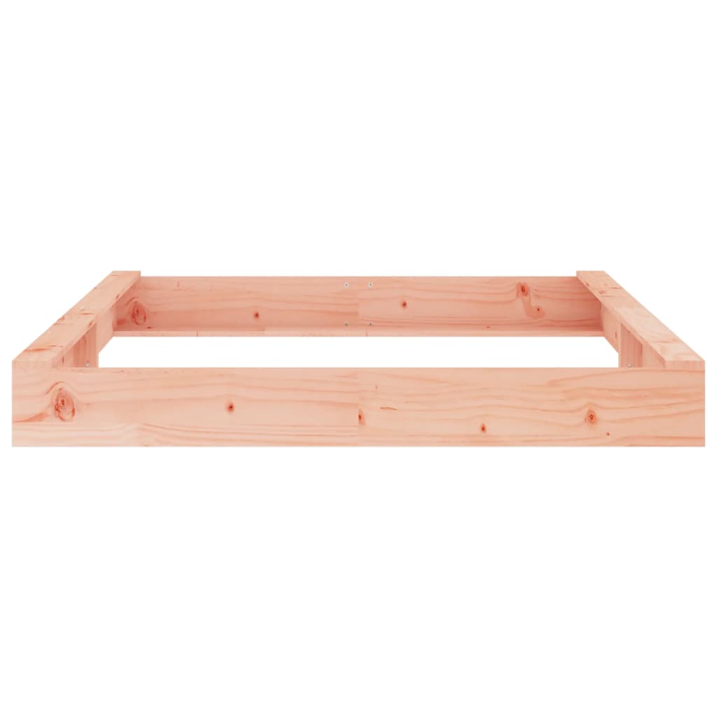 Sandkasten mit Sitzen Quadratisch Massivholz