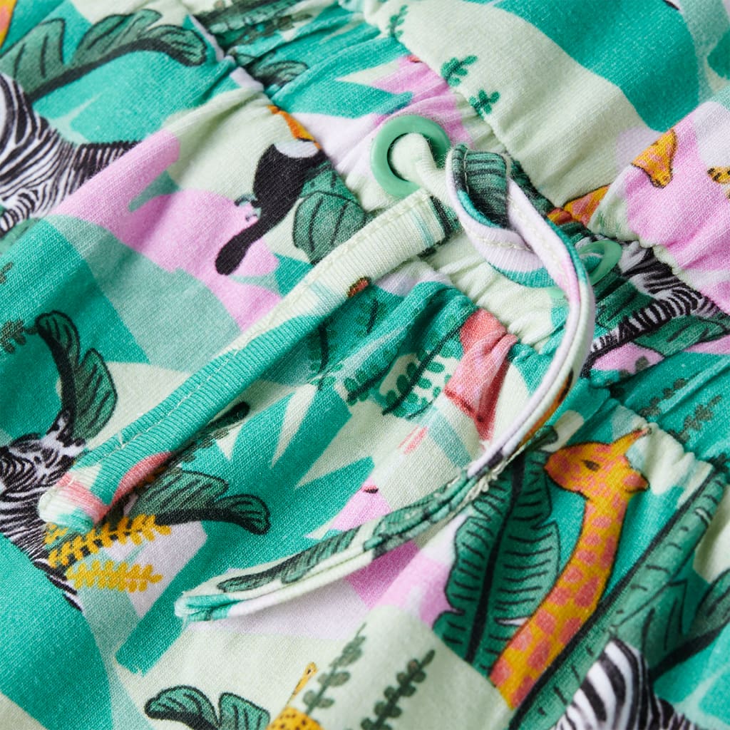 Kinderkleid Helles Minzgrün