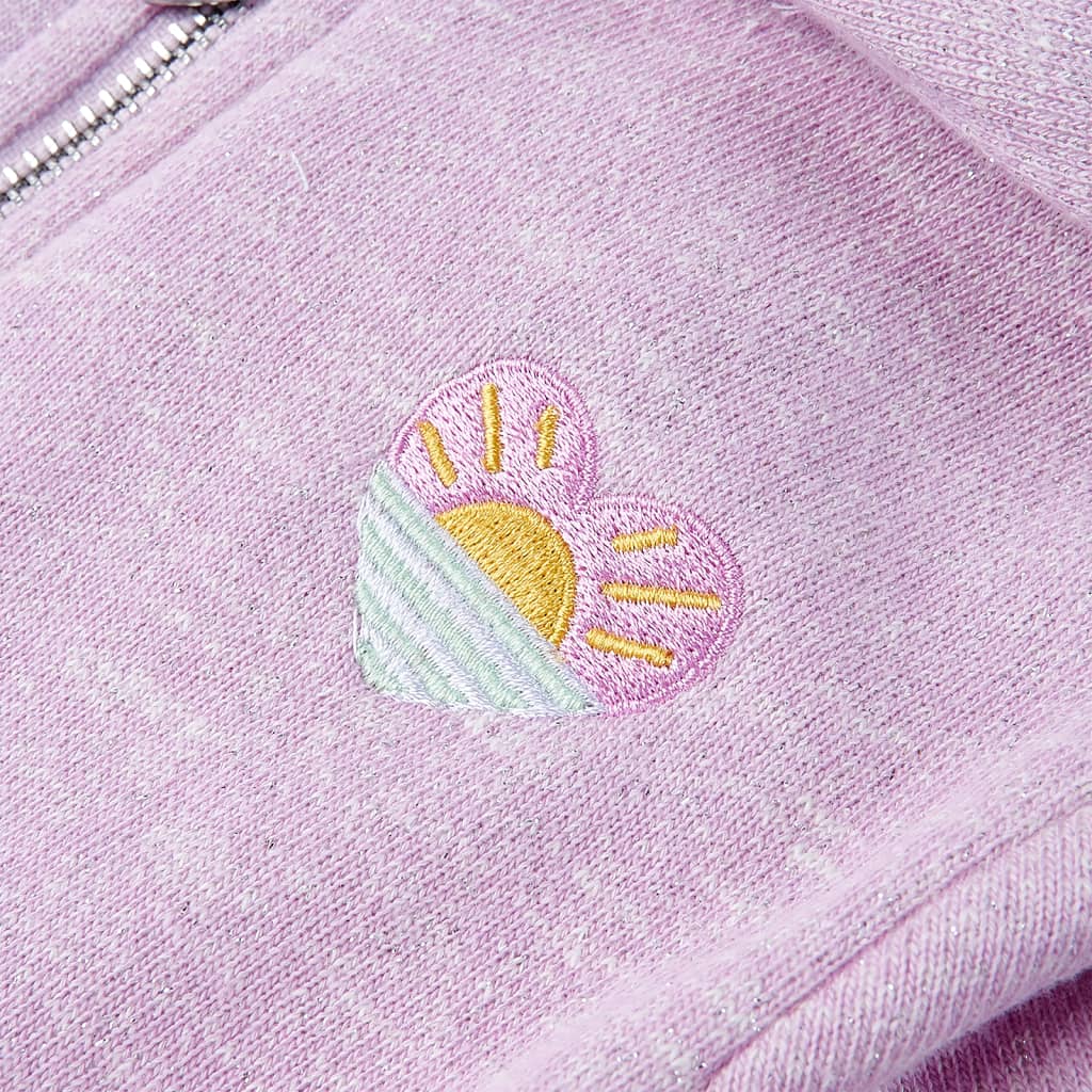 Kinder-Kapuzenpullover mit Reißverschluss