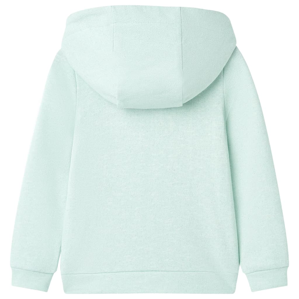 Kinder-Kapuzenpullover mit Reißverschluss