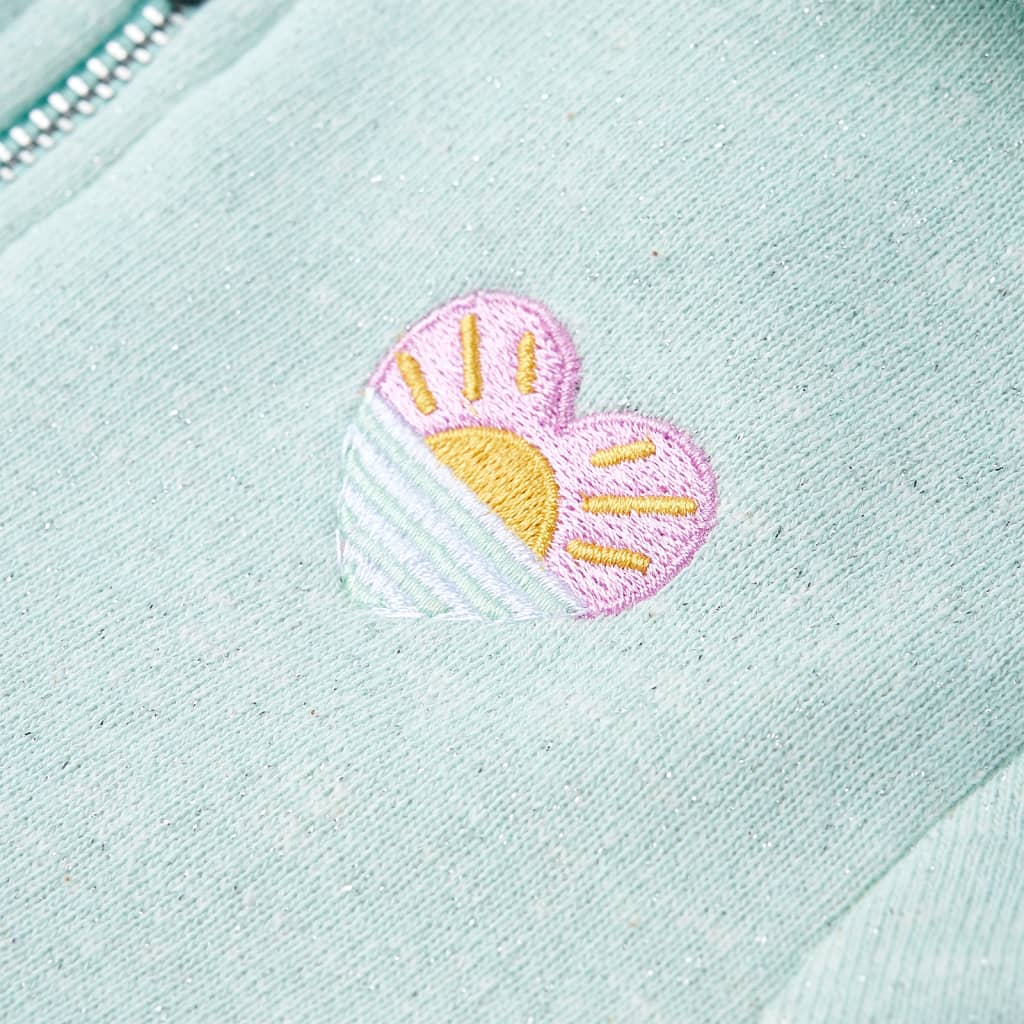 Kinder-Kapuzenpullover mit Reißverschluss