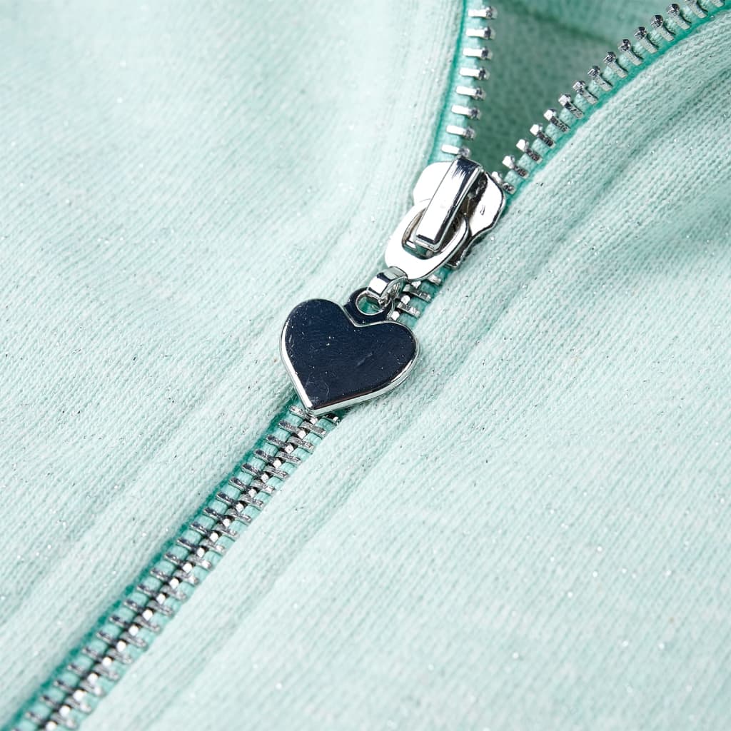 Kinder-Kapuzenpullover mit Reißverschluss
