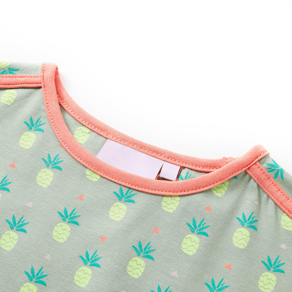 Kinderkleid Minzgrün