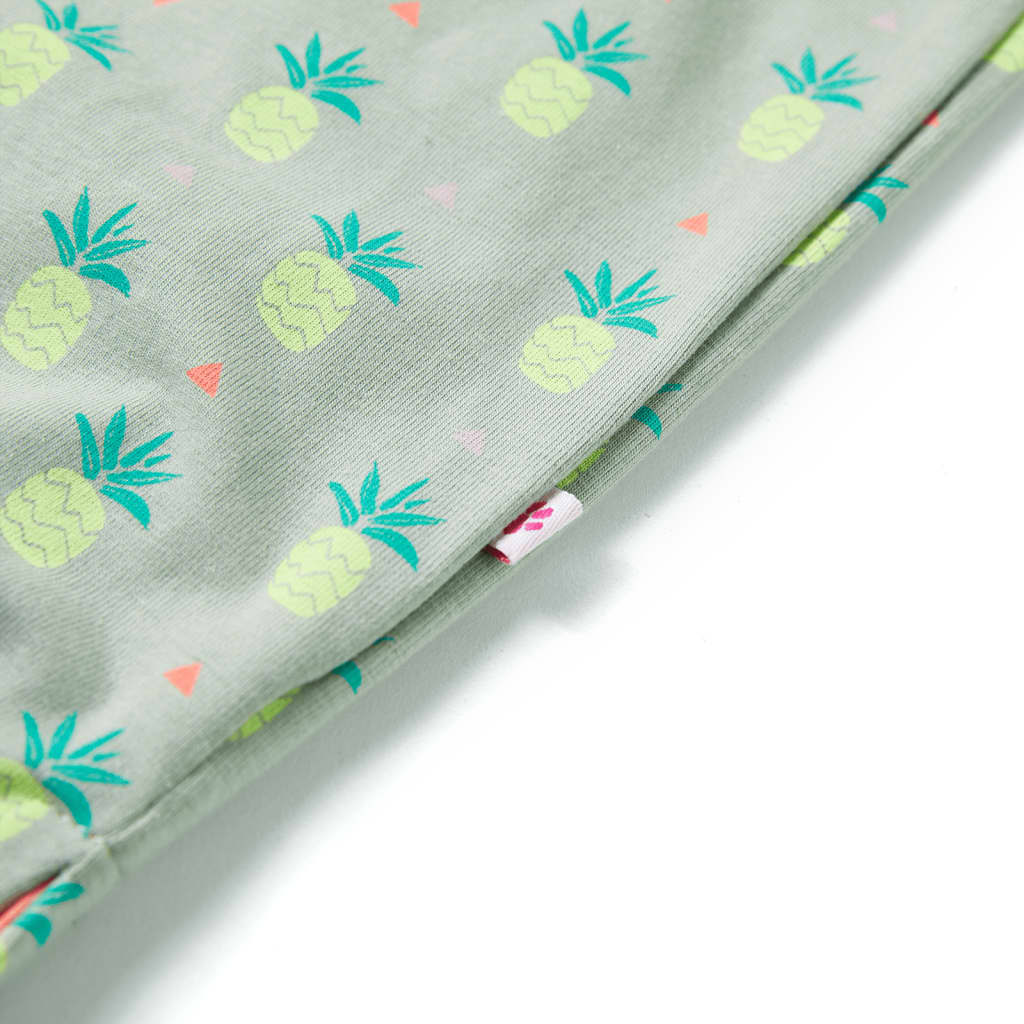 Kinderkleid Minzgrün
