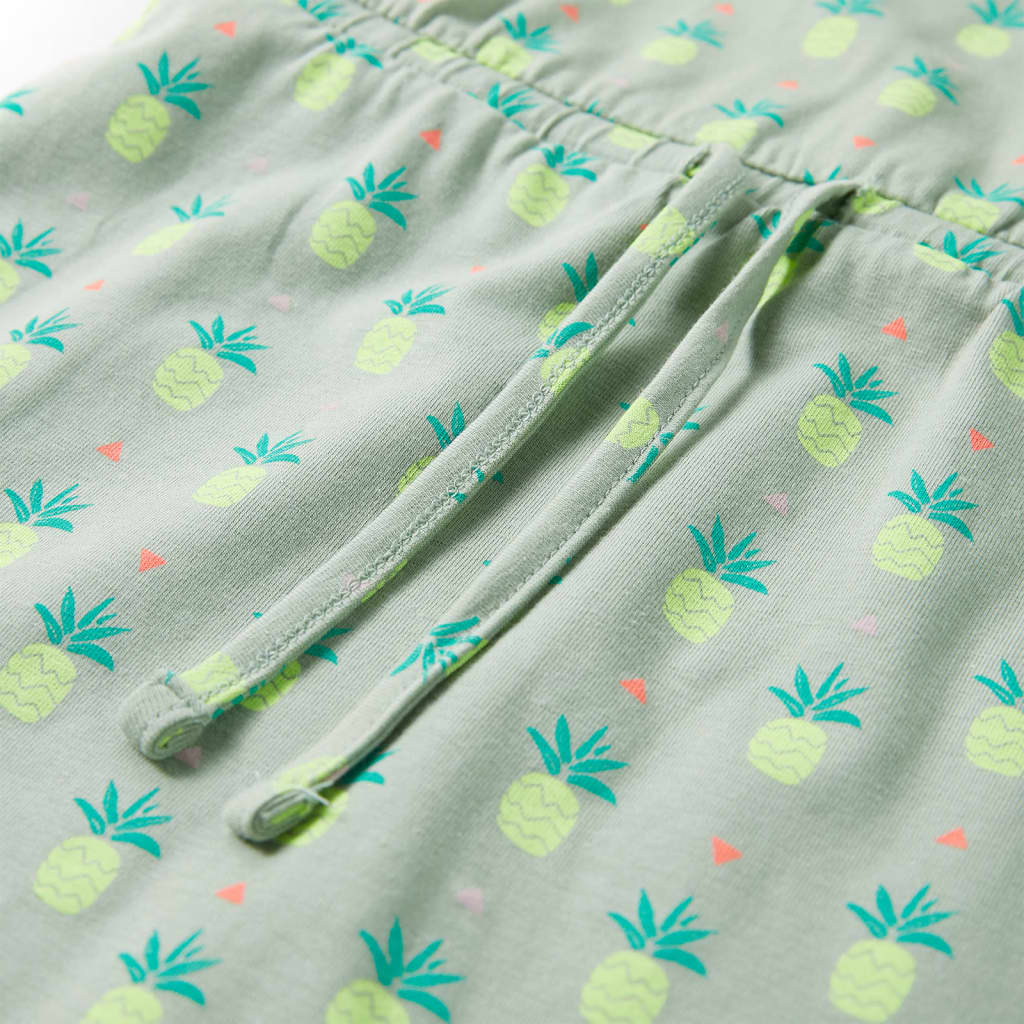 Kinderkleid Minzgrün