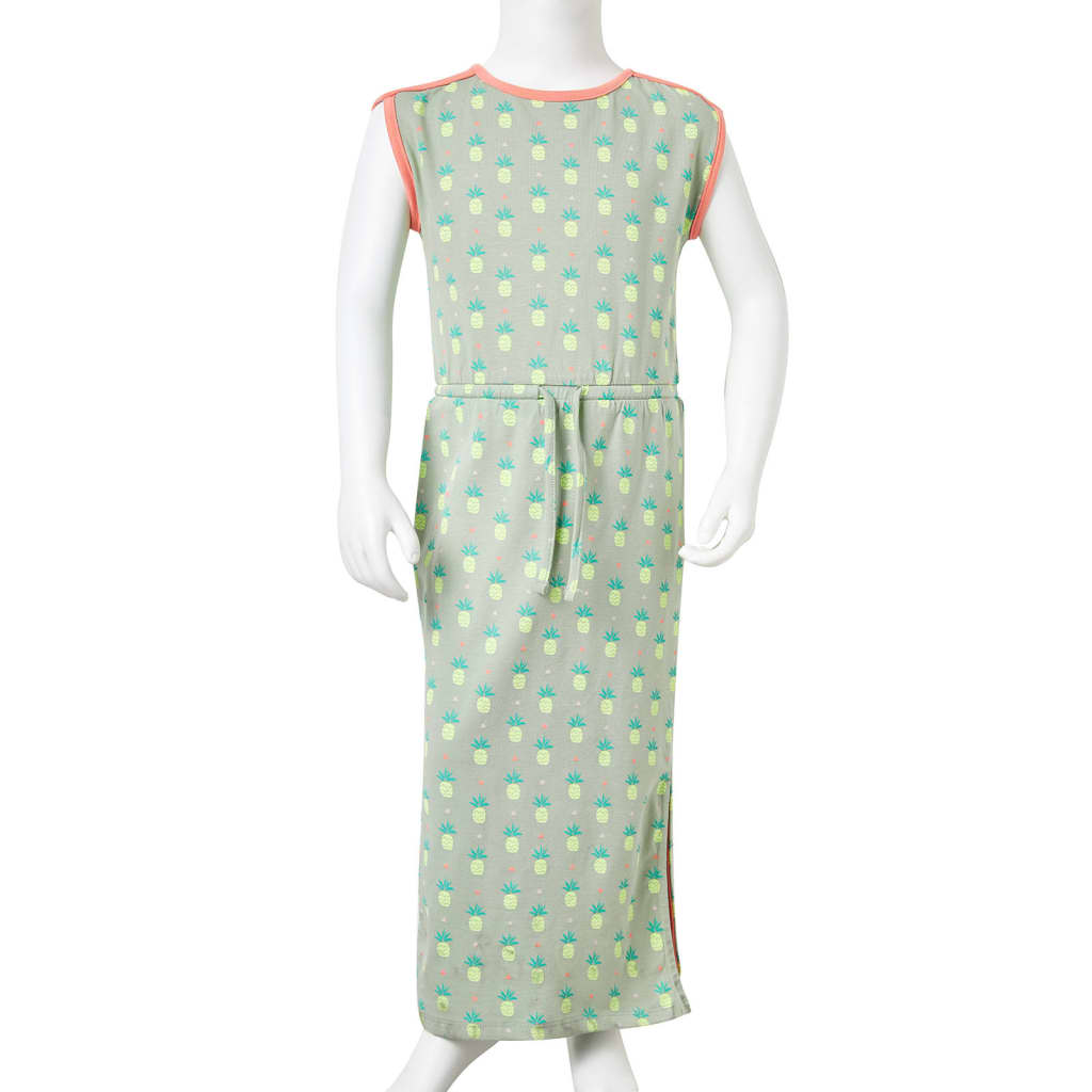 Kinderkleid Minzgrün