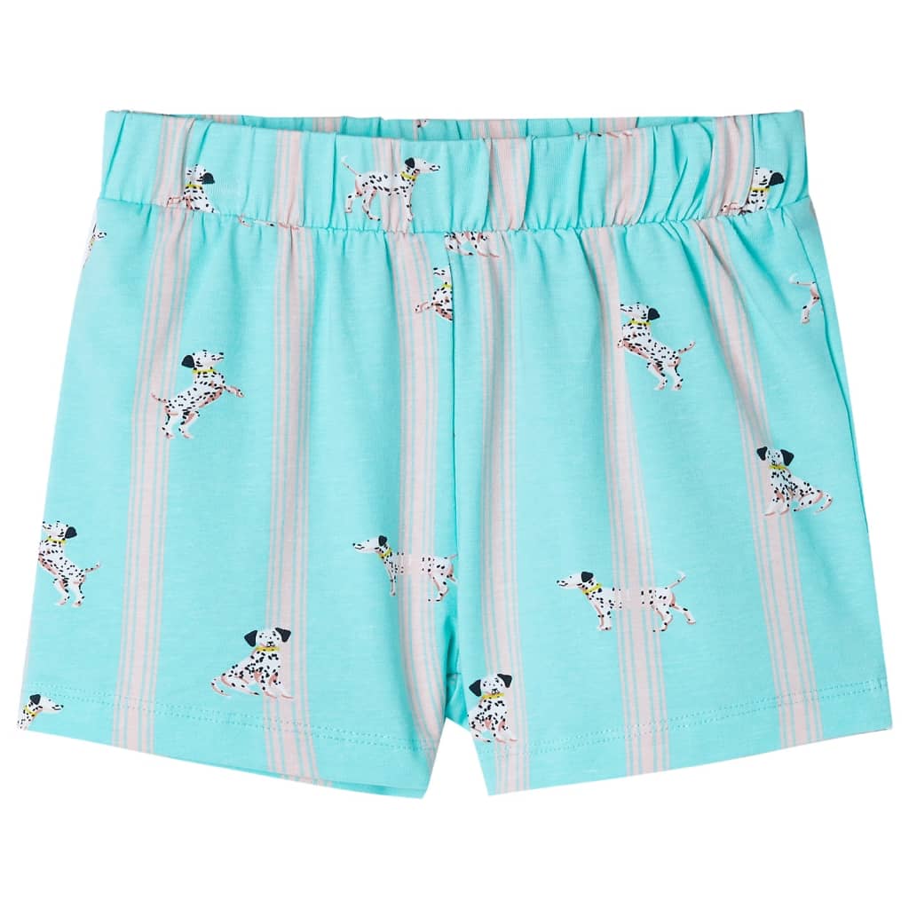 Kinderpyjama mit Kurzen Ärmeln Ecru