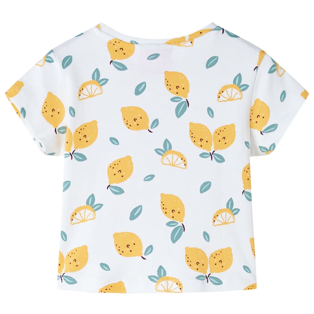 Kinder-T-Shirt mit Bindesaum
