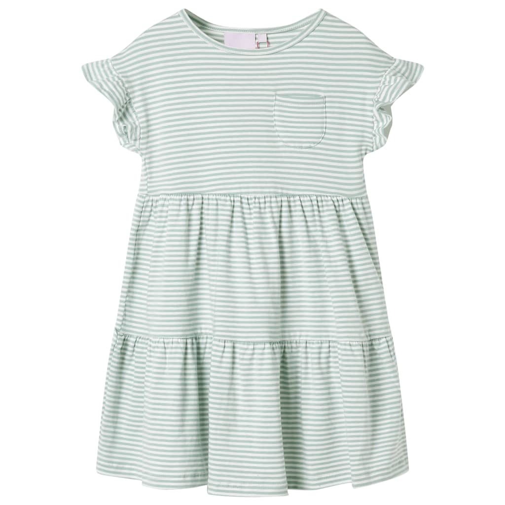 Kinderkleid mit Rüschenärmeln