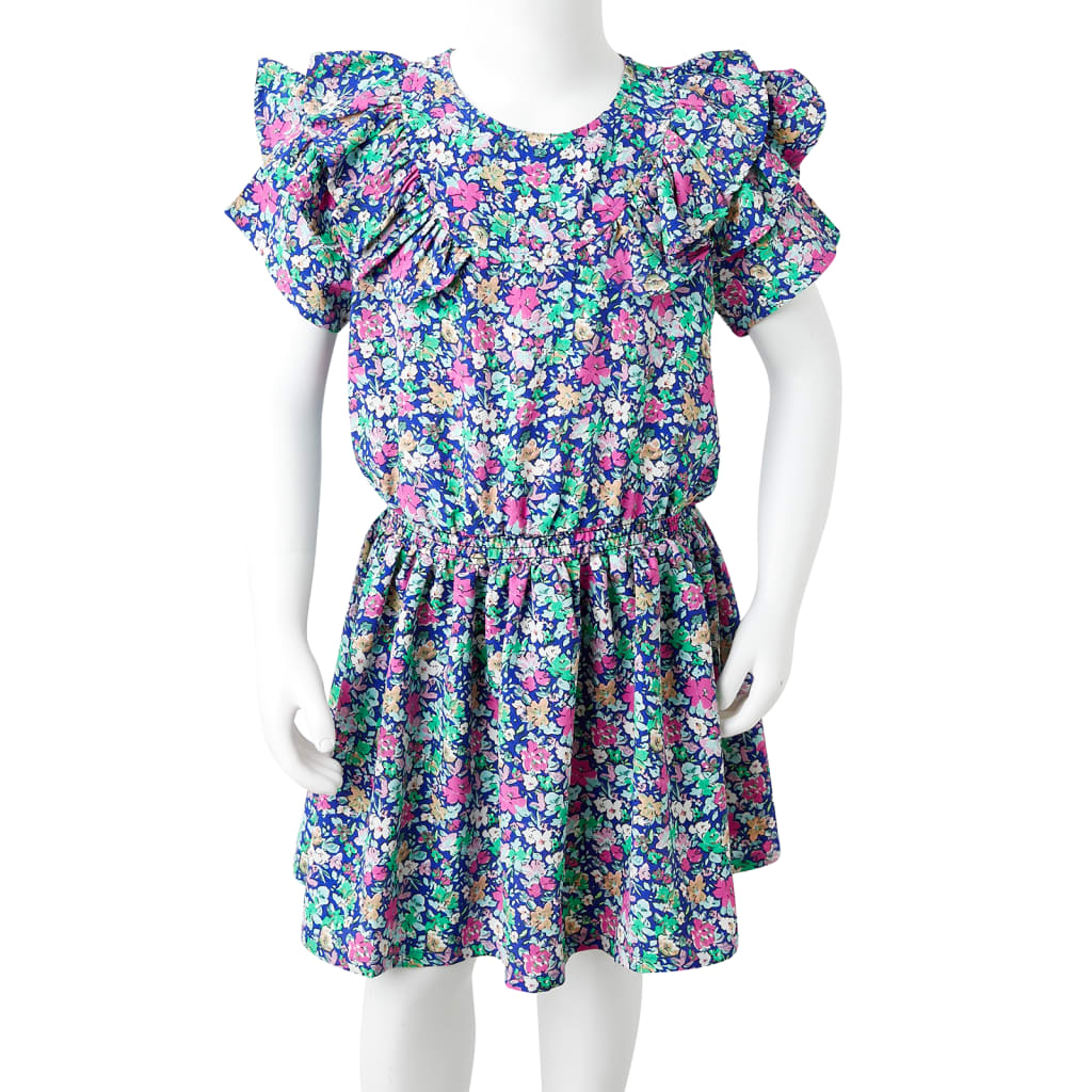 Kinderkleid mit Rüschenärmeln