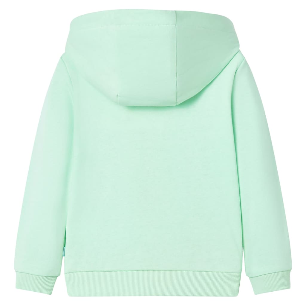 Kinder-Kapuzenpullover mit Reißverschluss