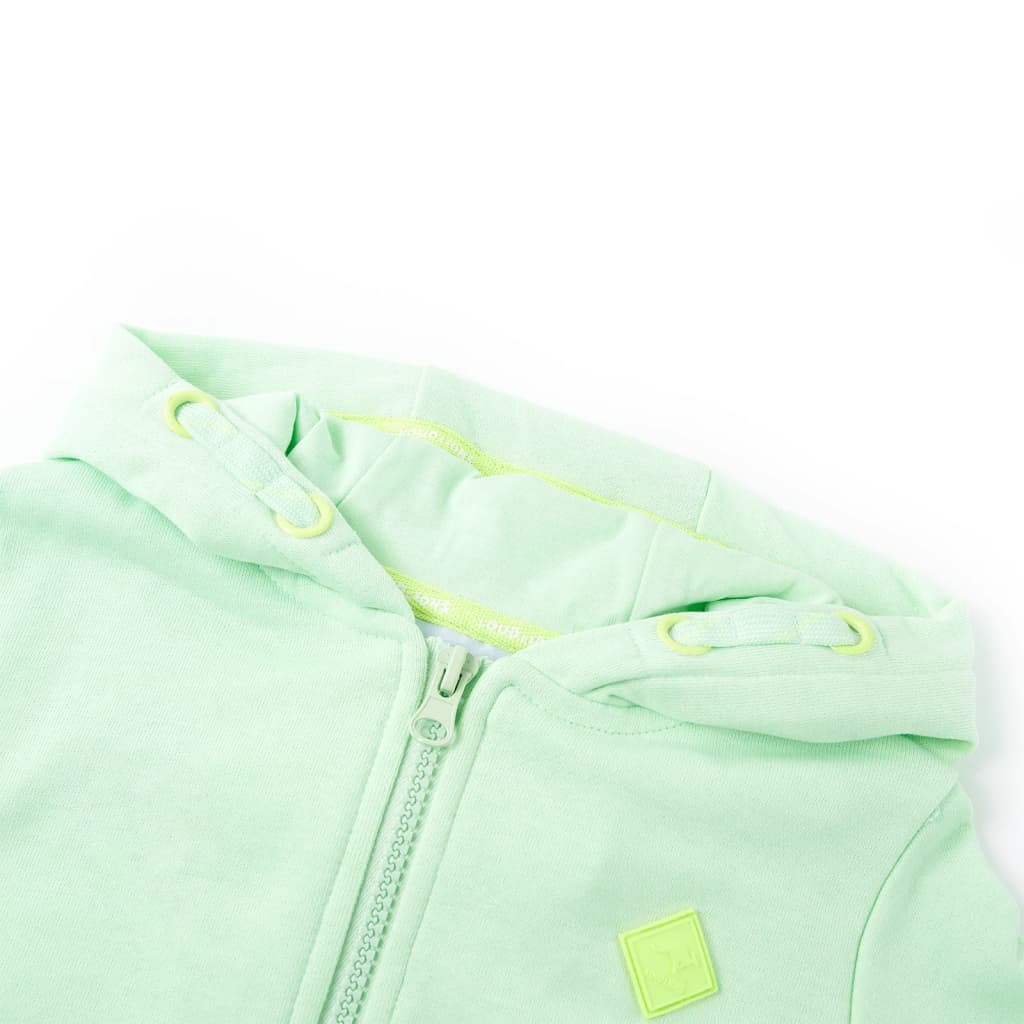 Kinder-Kapuzenpullover mit Reißverschluss